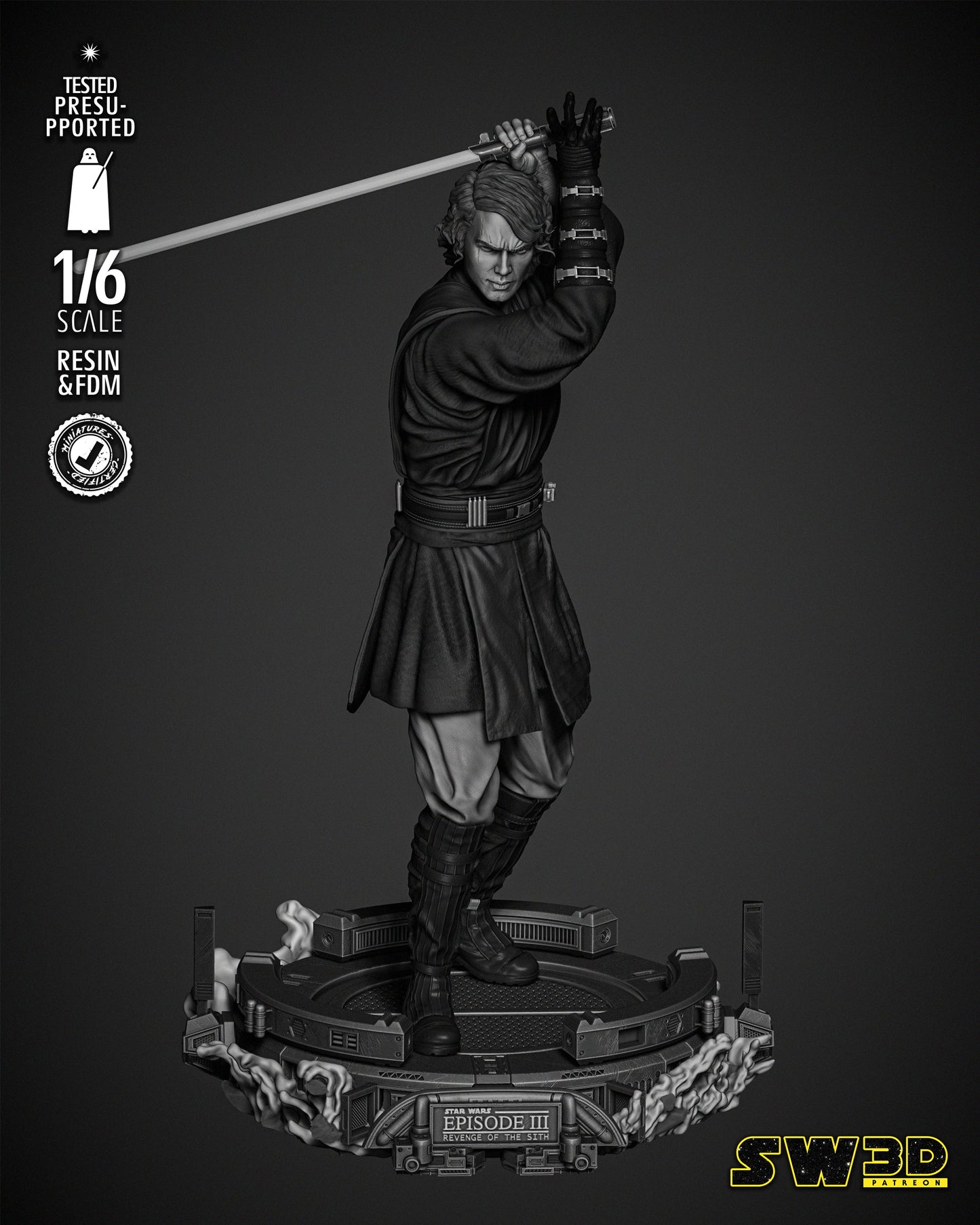 Anakin Skywalker Sculpture 092724