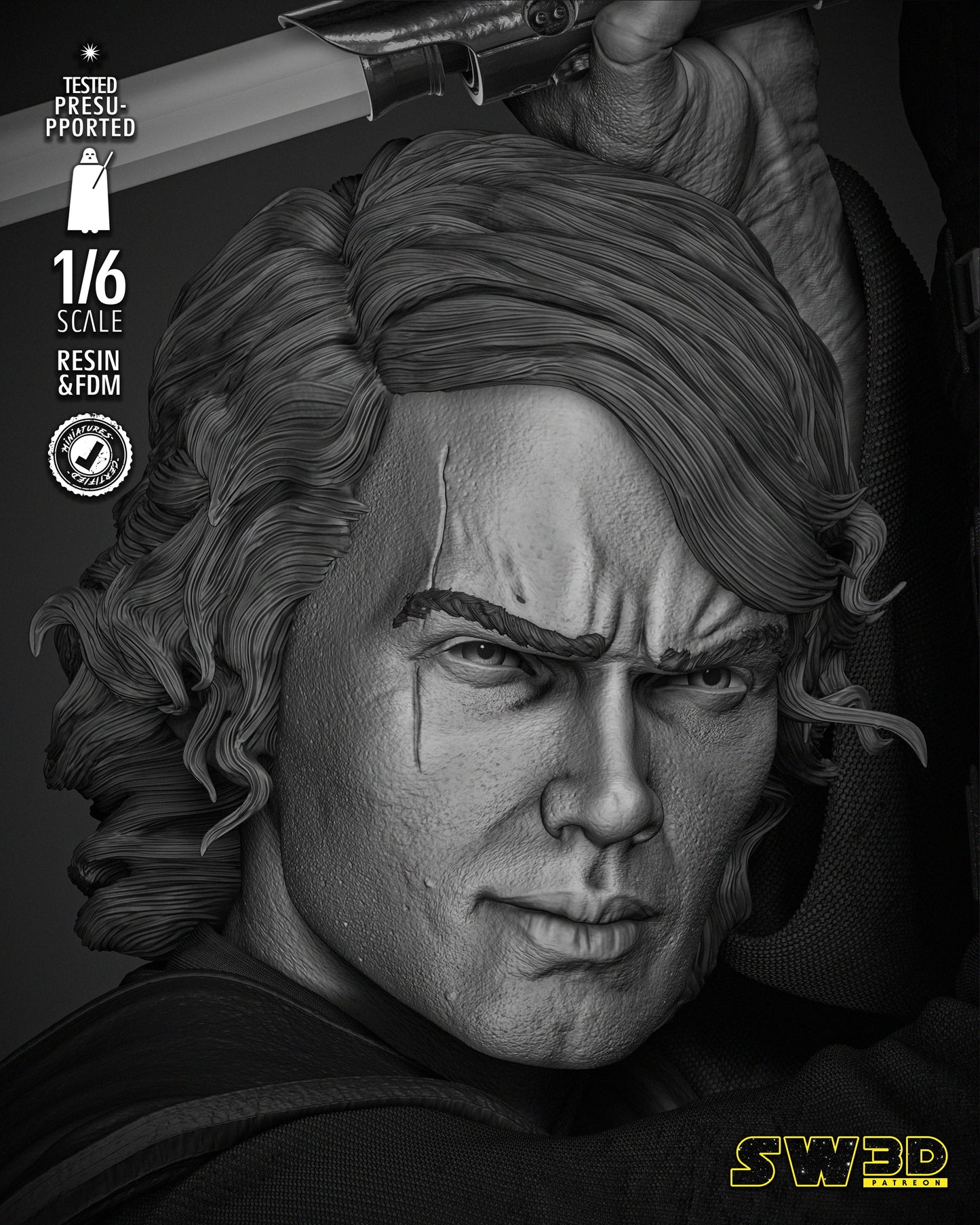 Anakin Skywalker Sculpture 092724