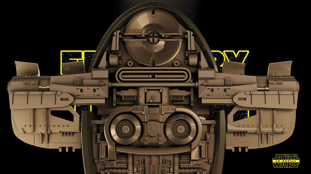 Slave 1 - Star Wars 3D Models