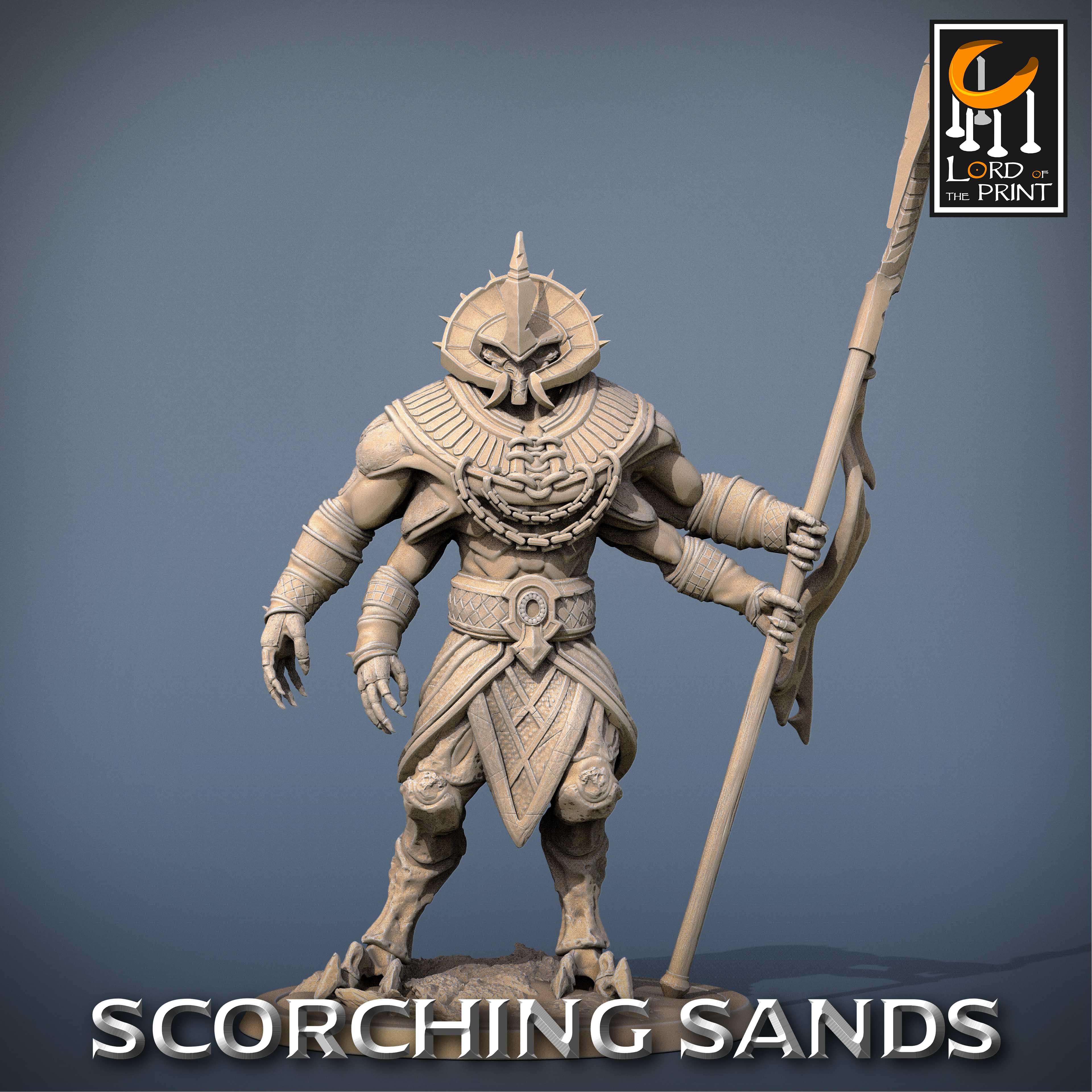 Scorching Sands: Locust Right Guard – The Chiquies 3D Printing & Paint 