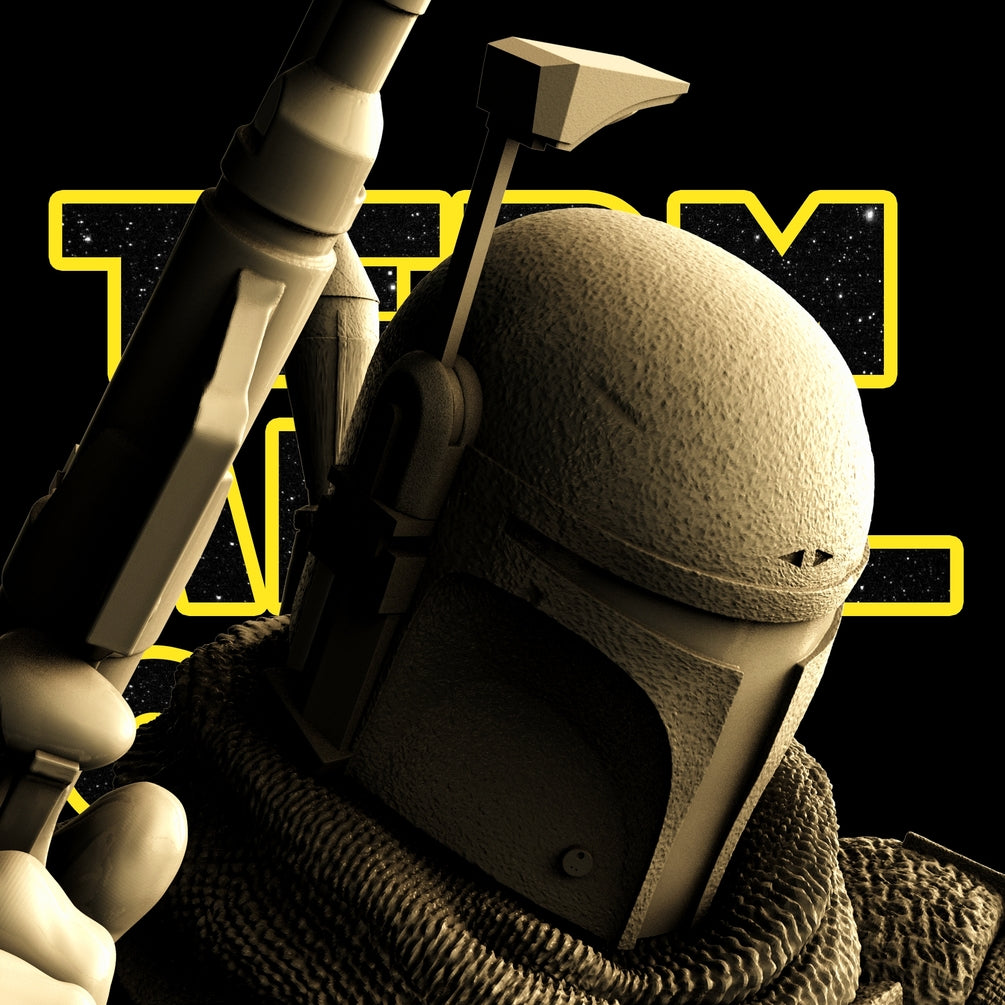 Boba Fett Sculpture