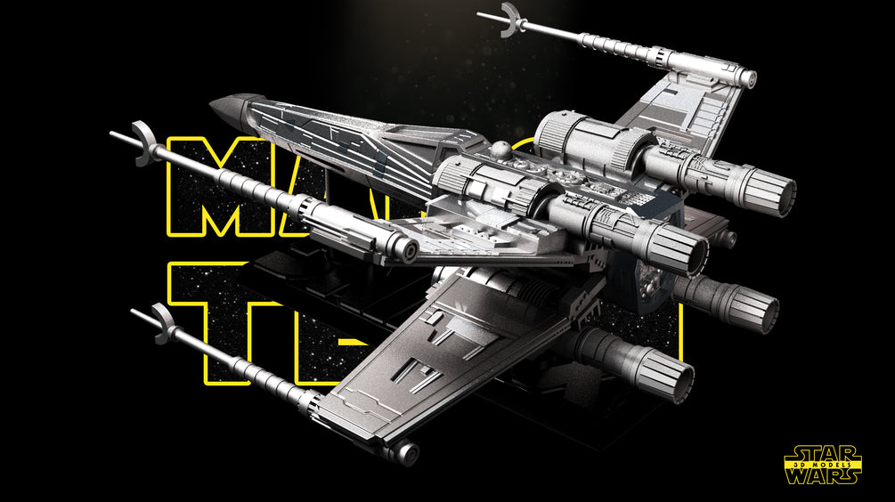 X-Wing - Star Wars 3D Models