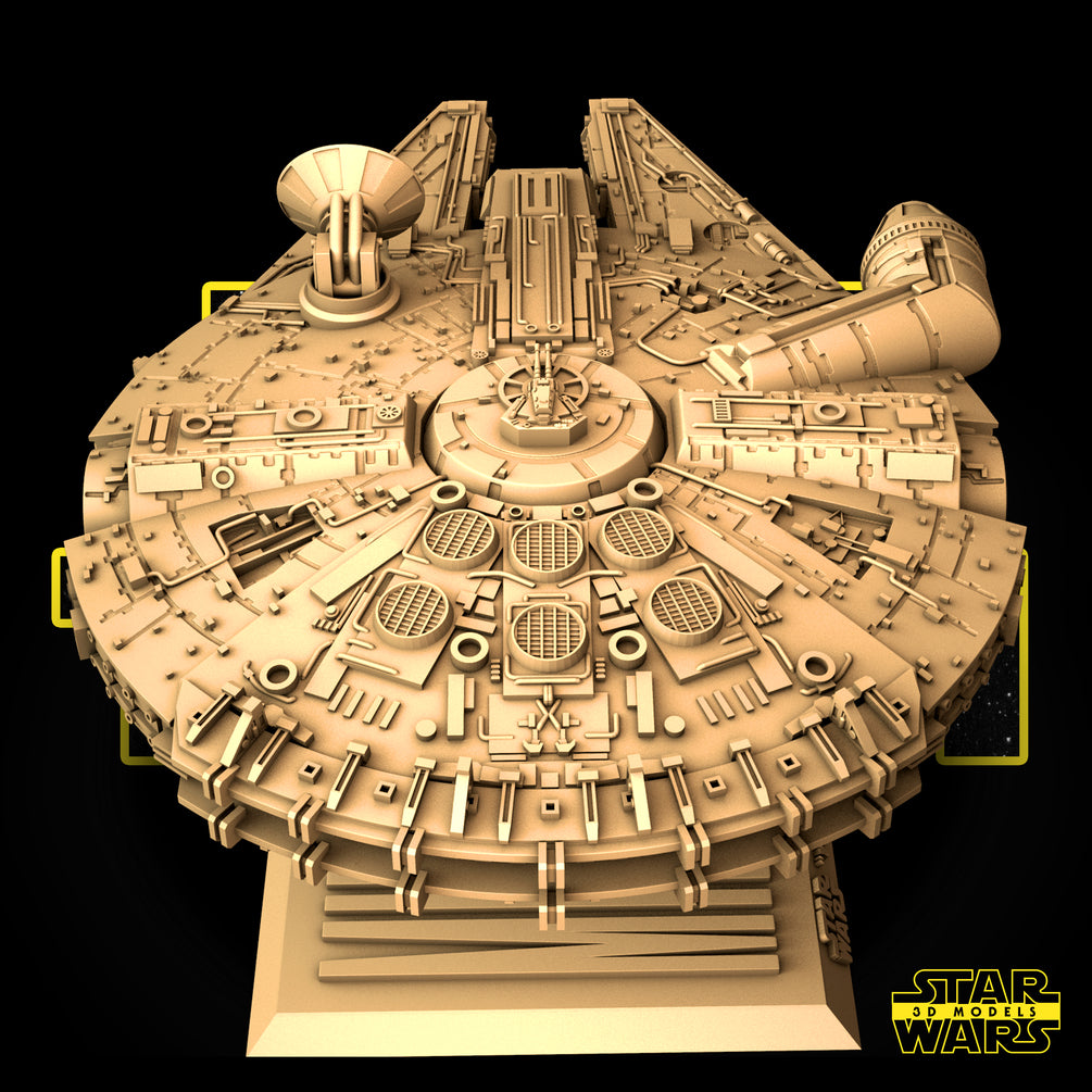 Millennium Falcon Sculpture