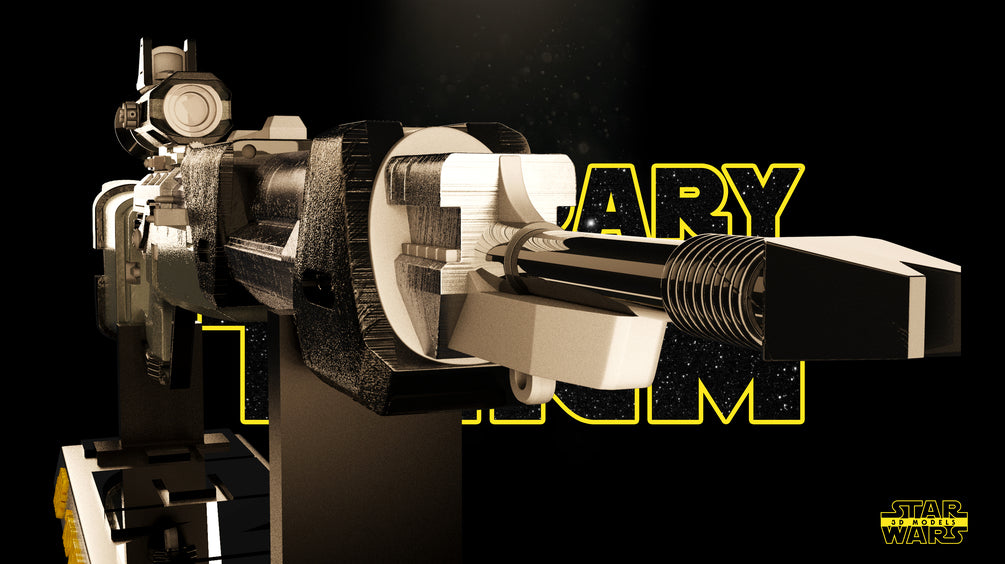 Fennec Shand Sniper - Star Wars 3D Models