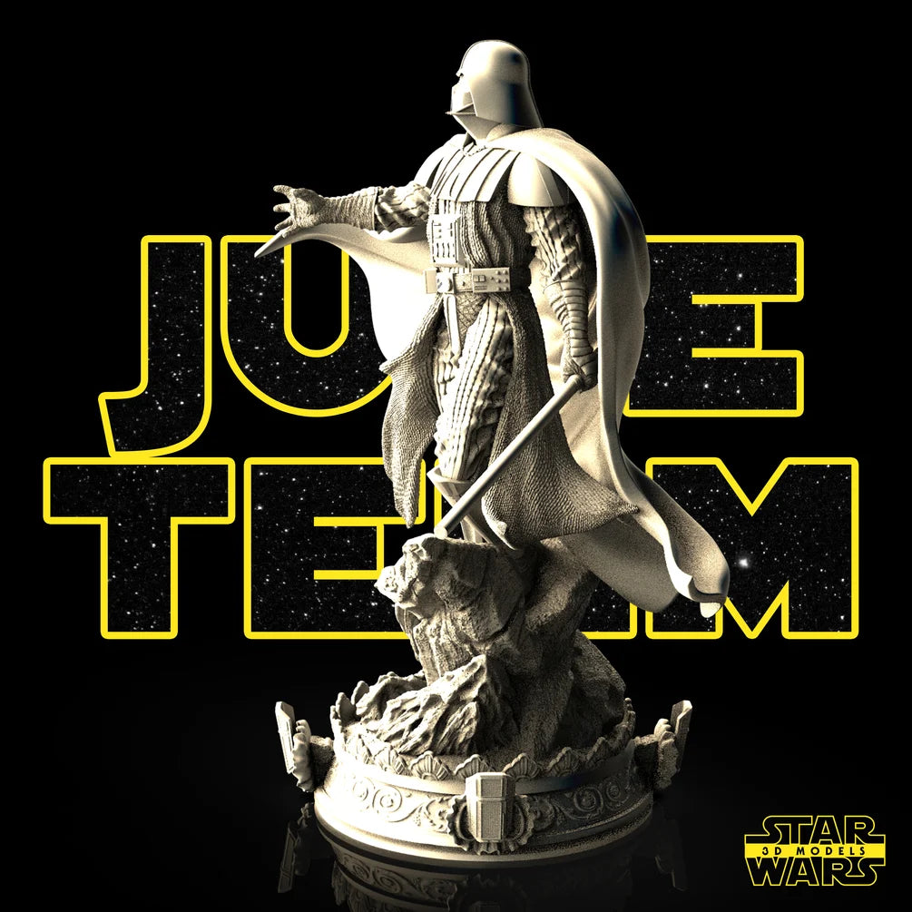 Darth Vader Sculpture - Star Wars 3D Model