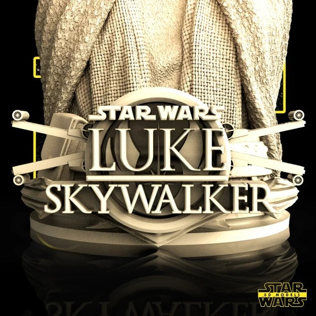 Luke Bust - Star Wars 3D Model