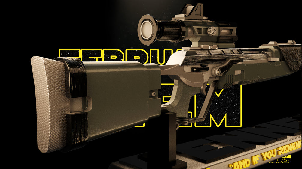 Fennec Shand Sniper - Star Wars 3D Models