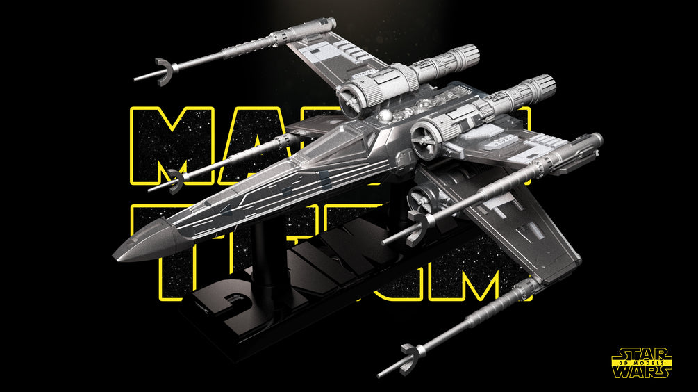 X-Wing - Star Wars 3D Models