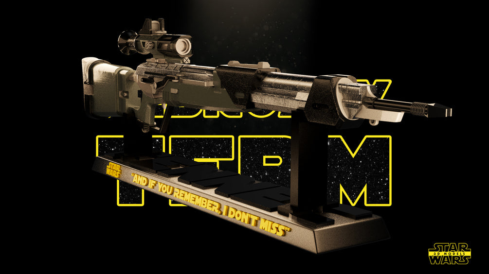 Fennec Shand Sniper - Star Wars 3D Models