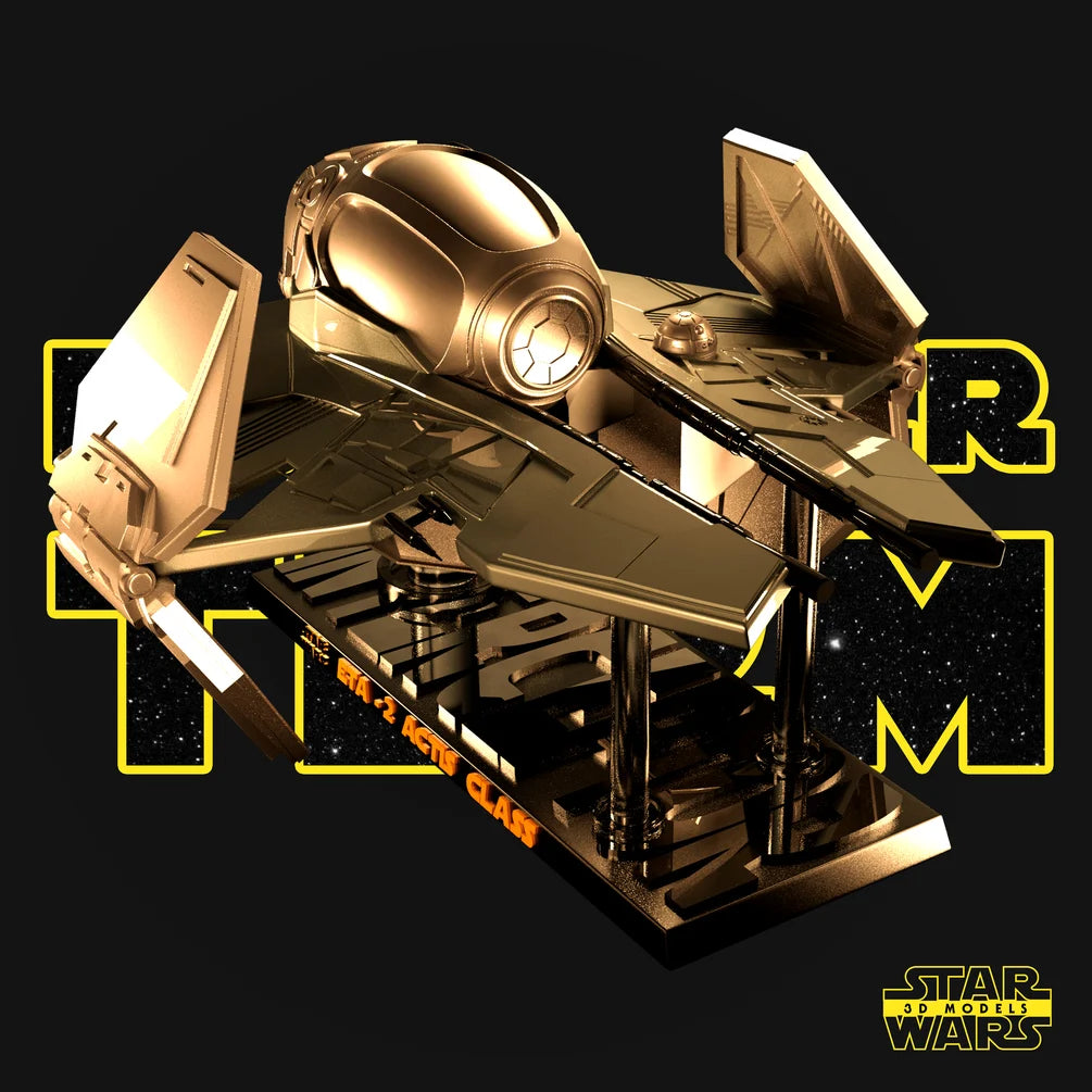ETA-2 Actis Class - Star Wars 3D Models