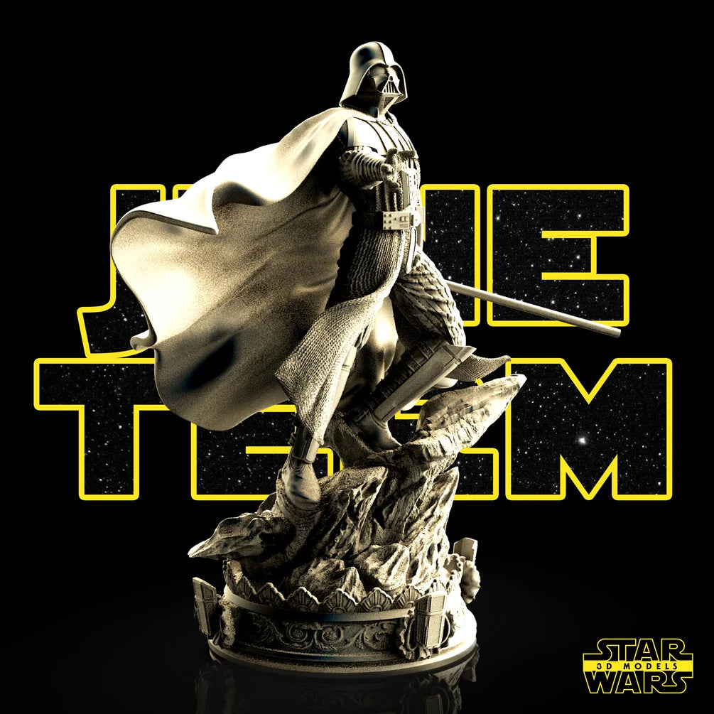 Darth Vader Sculpture - Star Wars 3D Model
