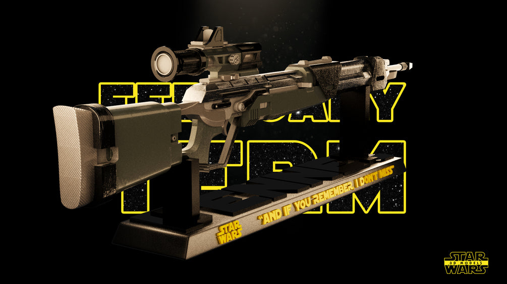 Fennec Shand Sniper - Star Wars 3D Models