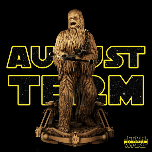 Chewbacca Sculpture - Star Wars 3D Models