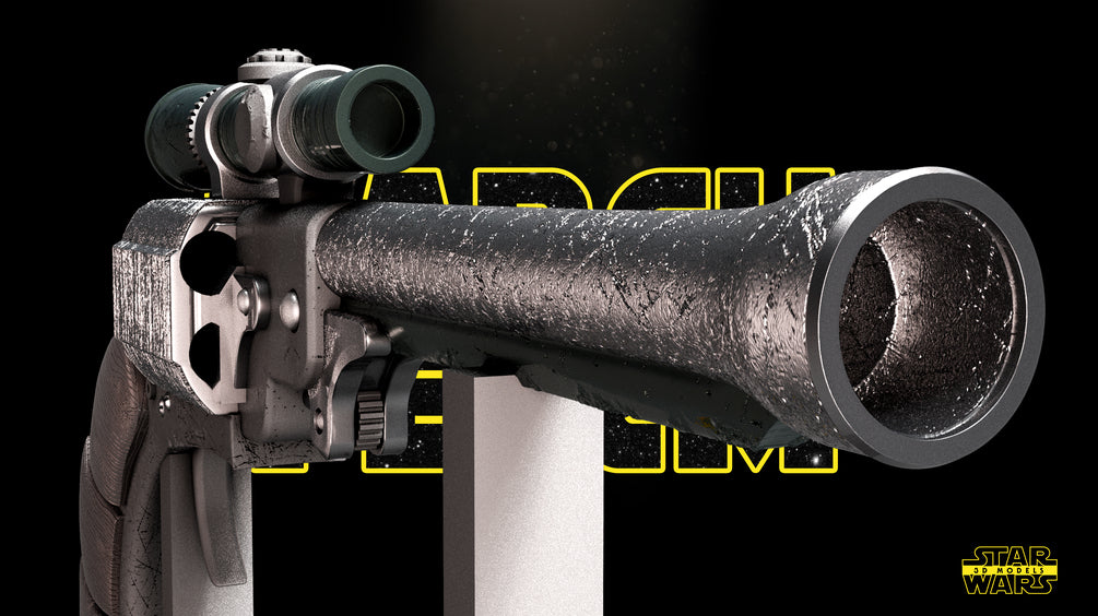 Cad Bane Blasters LL-30 #2 - Star Wars 3D Models