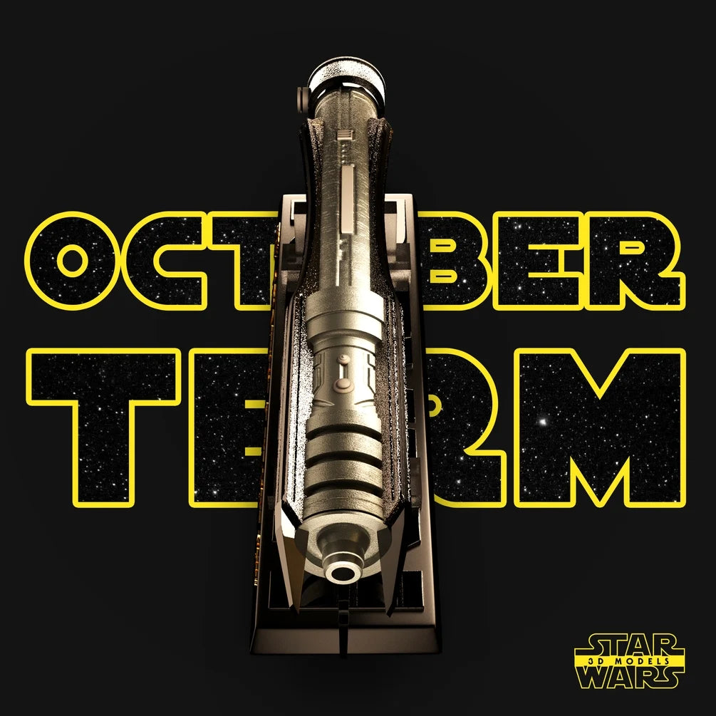 Darth Revan Lightsabers Sculptures - Star Wars 3D Models