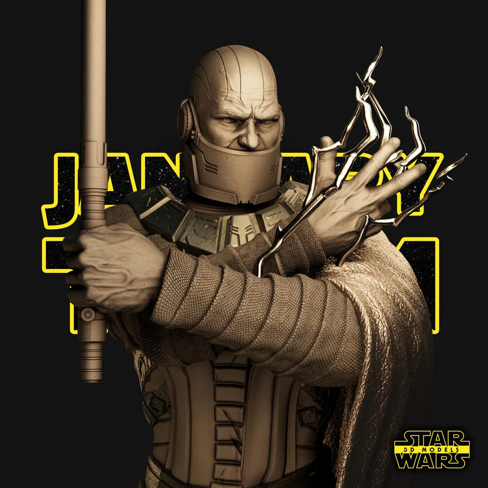 Darth Malak Bust - Star Wars 3D Models