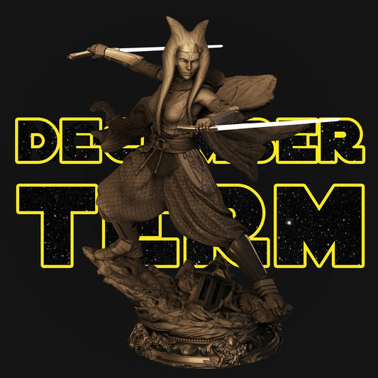 Ahsoka Sculpture - Star Wars 3D Models