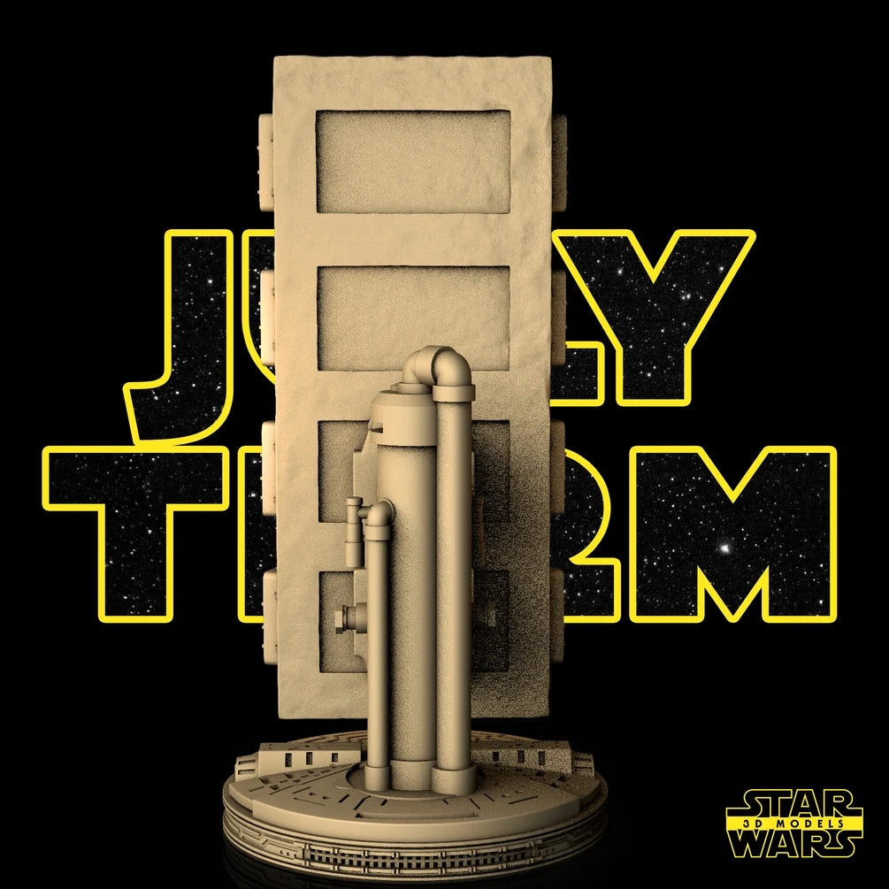 Han Solo On Carbonite Sculpture