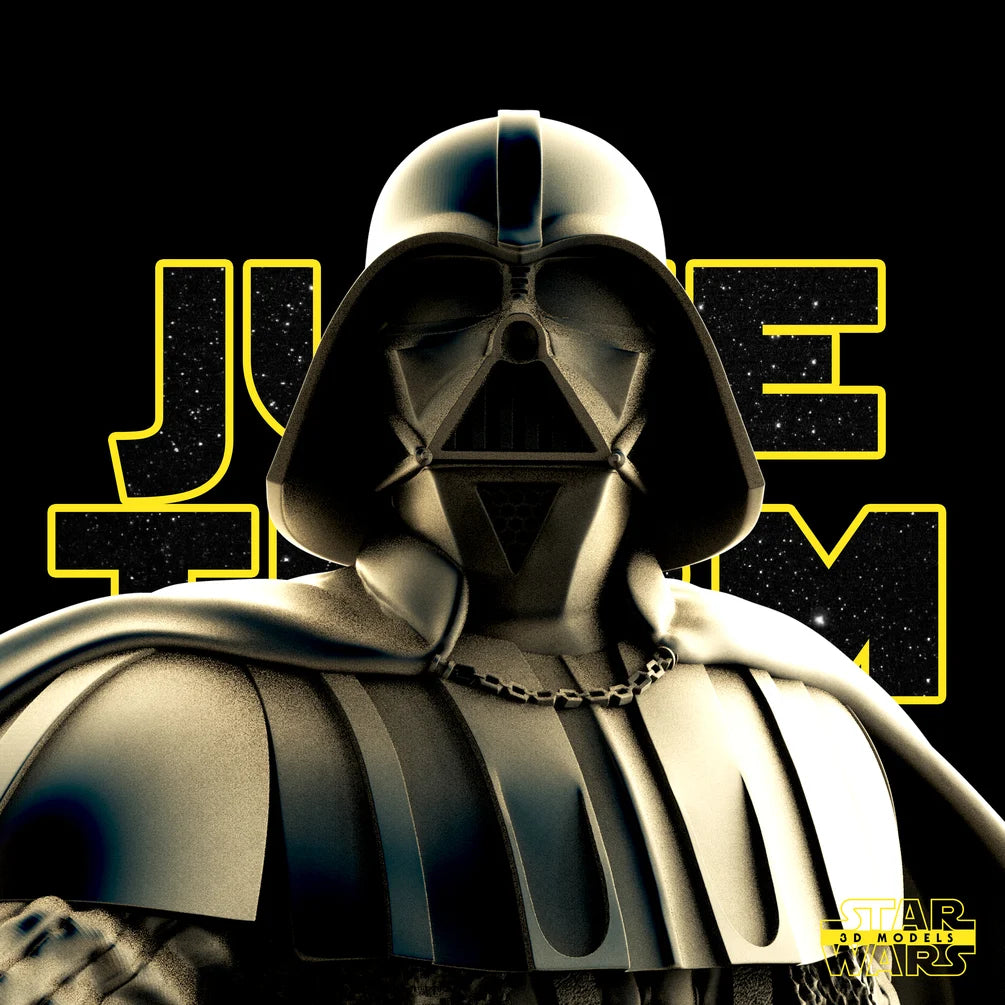 Darth Vader Sculpture - Star Wars 3D Model