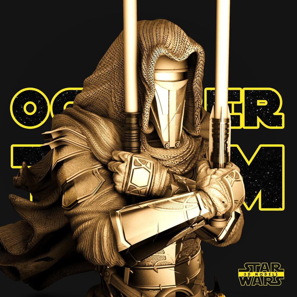 Darth Revan Bust - Star Wars 3D Models