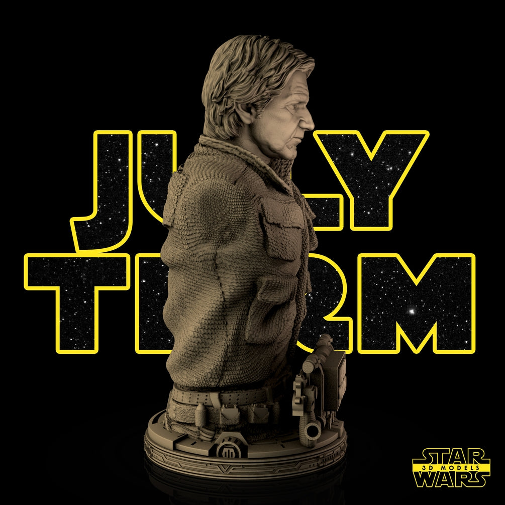 Han Solo Bust - Star Wars 3D Models