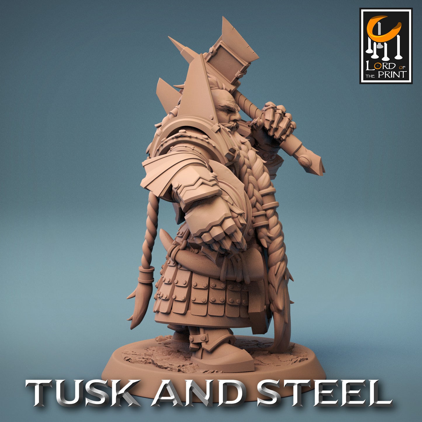 Tusk & Steel Dwarf Soldier Axe Stance