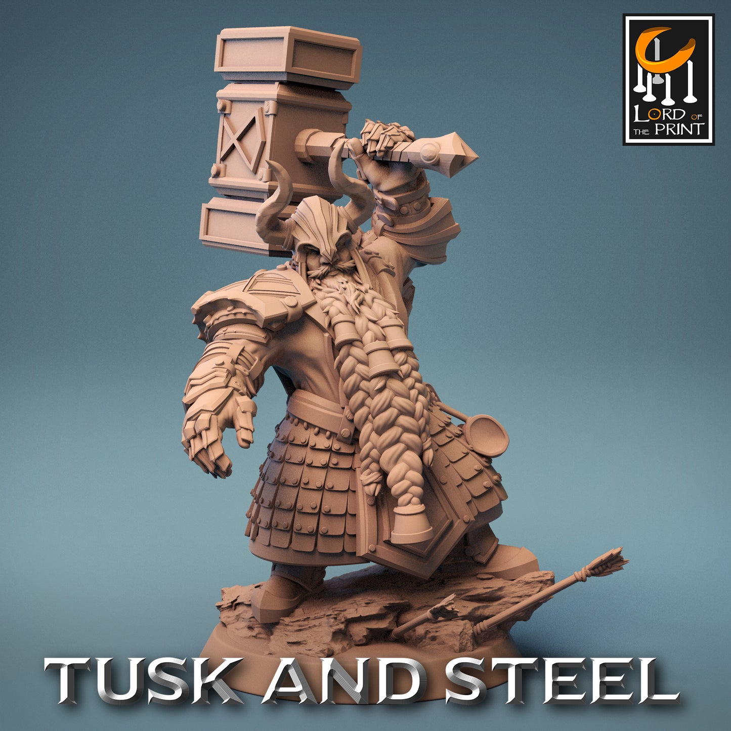 Tusk & Steel Dwarf Soldier Hammer Load A