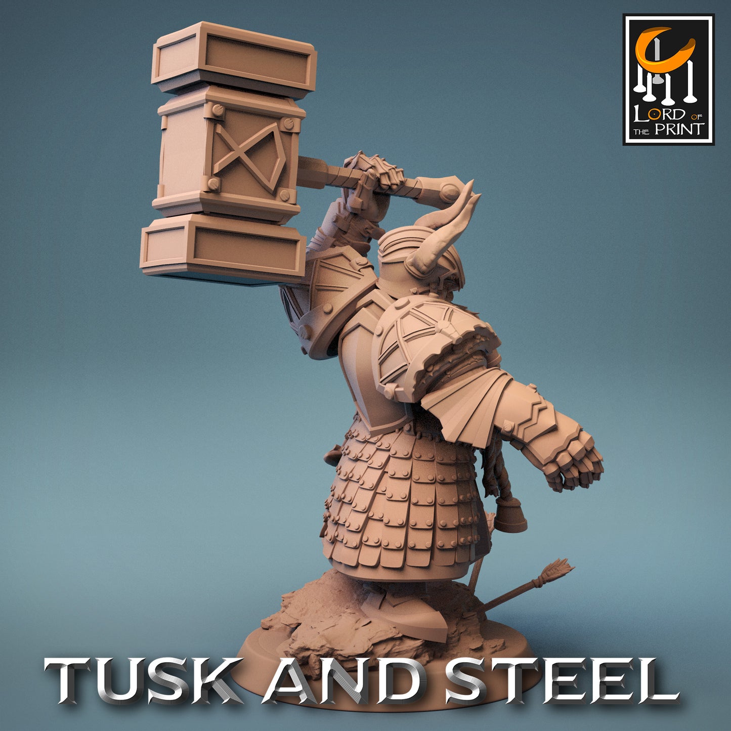 Tusk & Steel Dwarf Soldier Hammer Load A