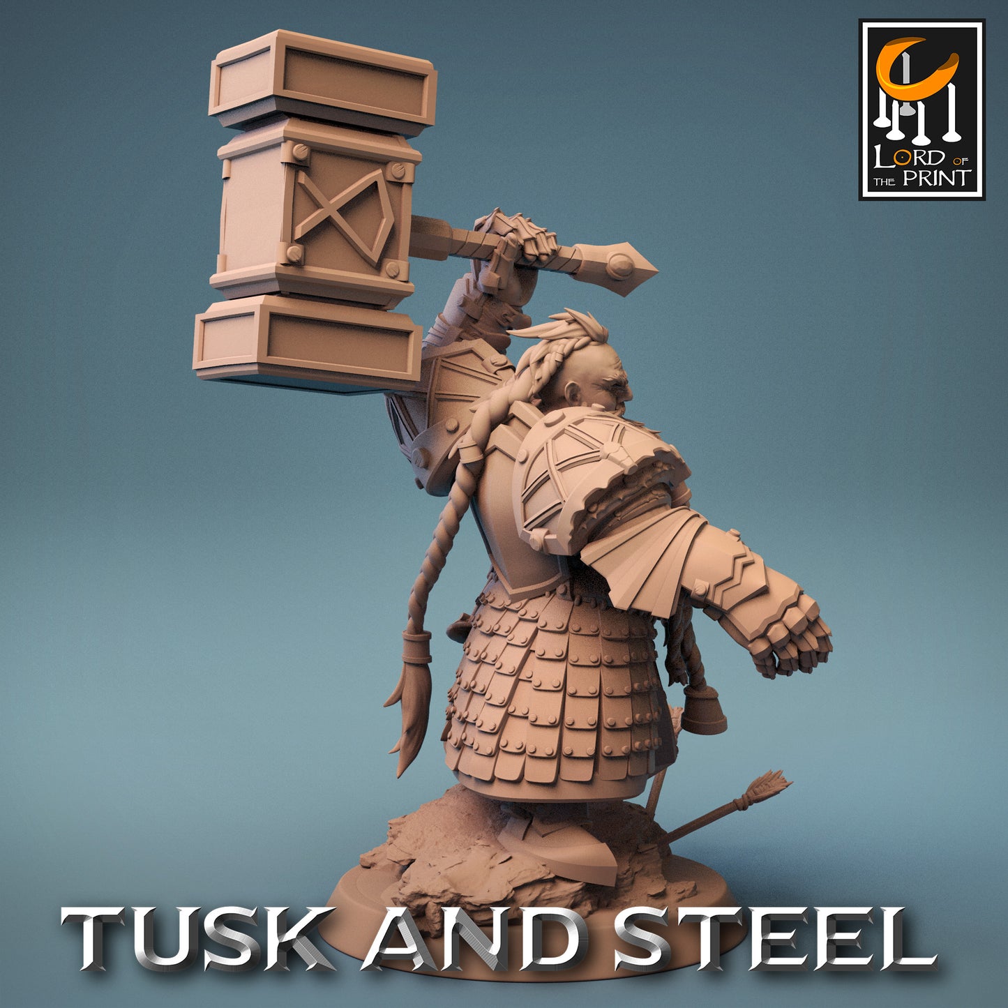 Tusk & Steel Dwarf Soldier Hammer Load A