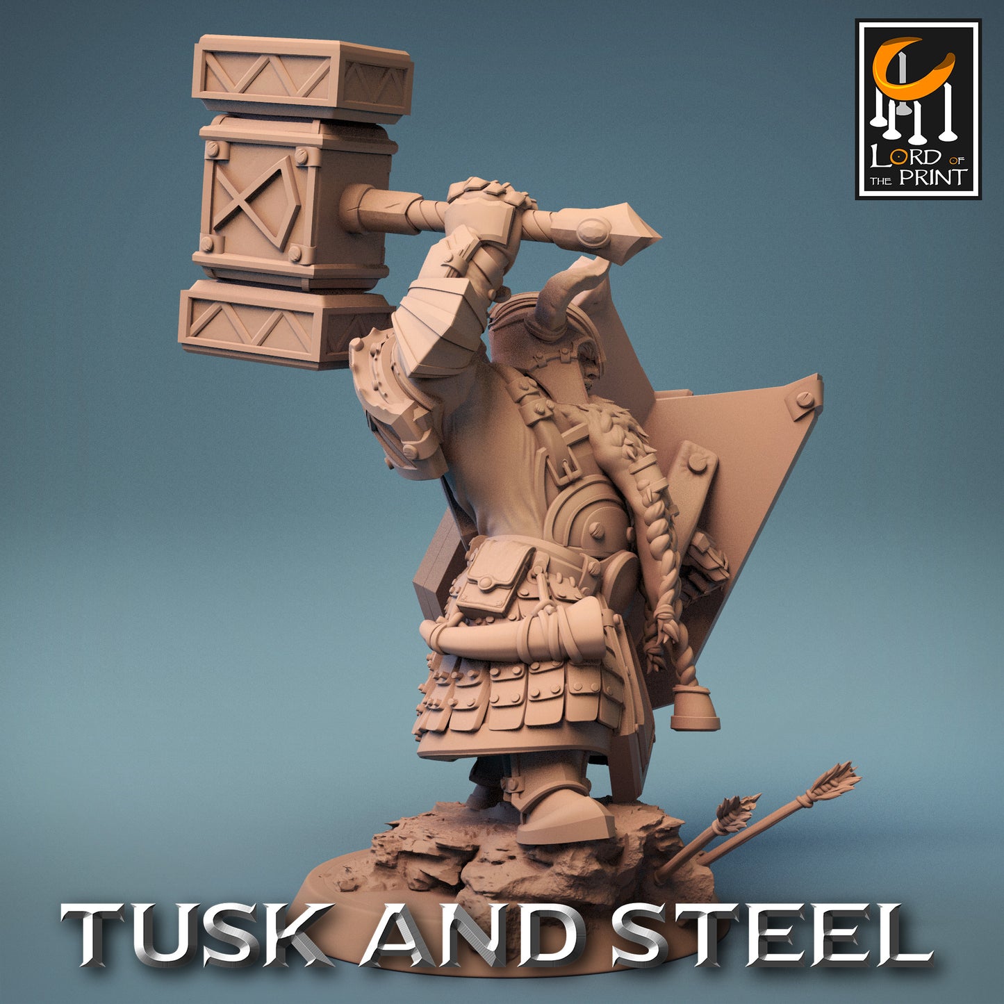 Tusk & Steel Dwarf Soldier Hammer Load  B