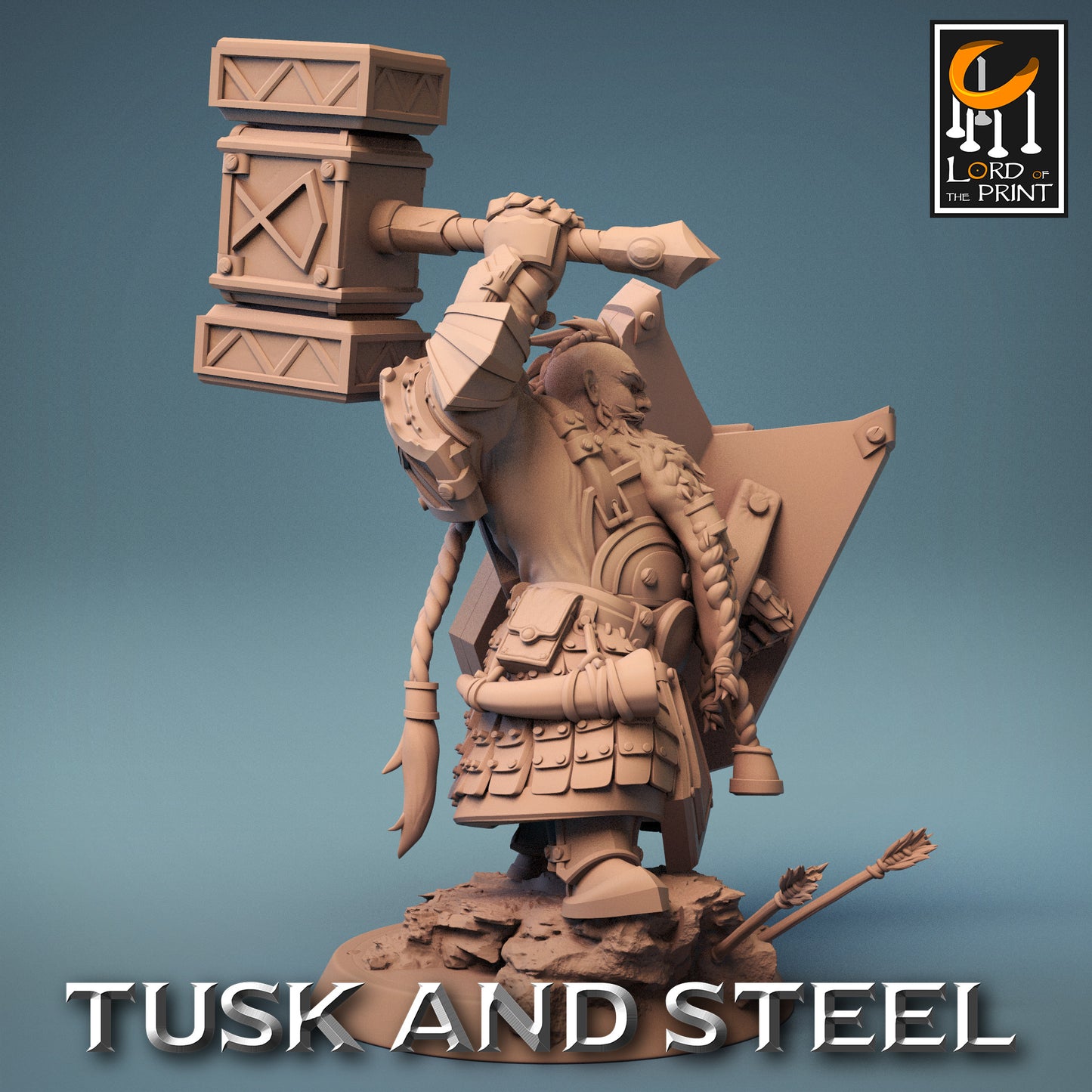 Tusk & Steel Dwarf Soldier Hammer Load  B