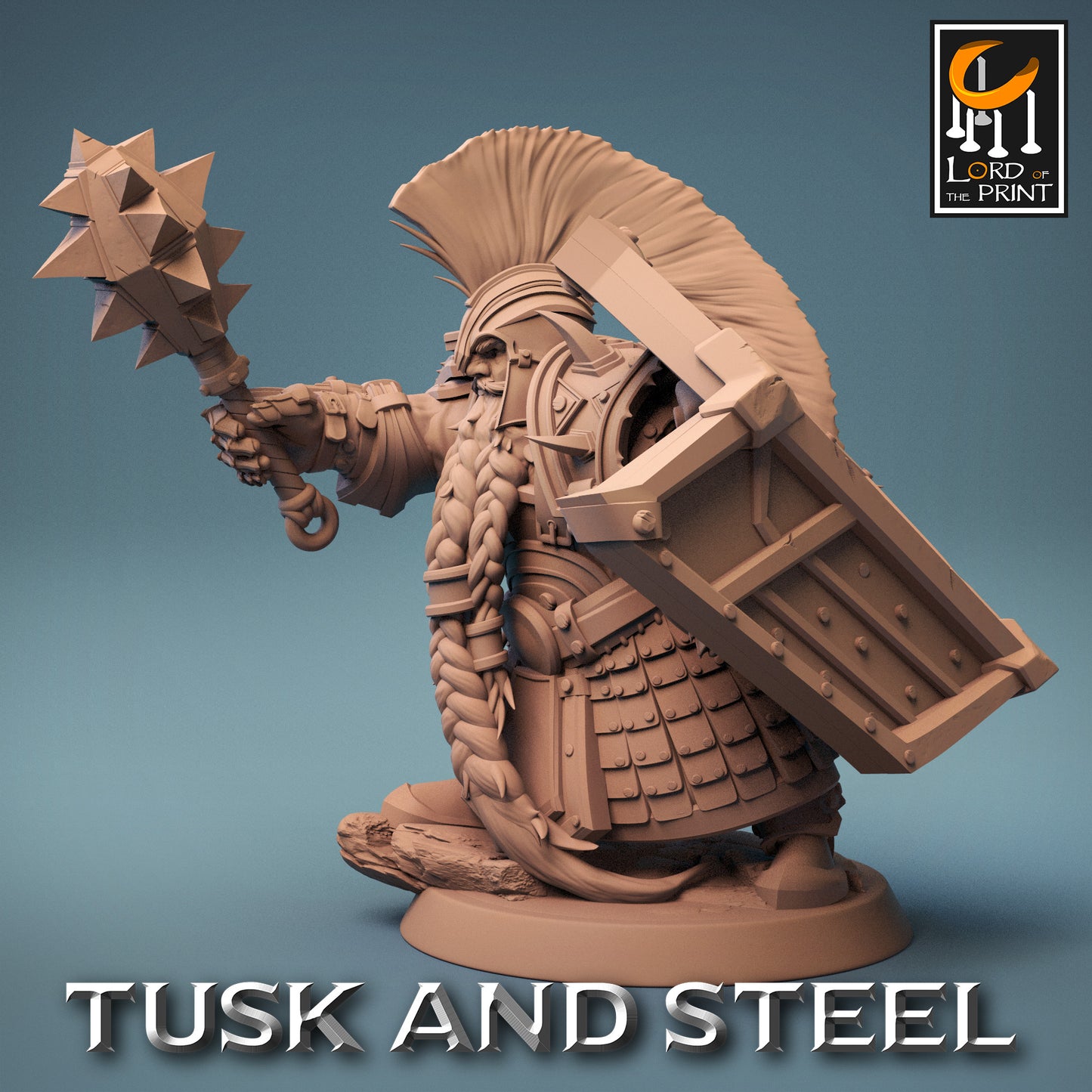 Tusk & Steel Dwarf Soldier Masse Point