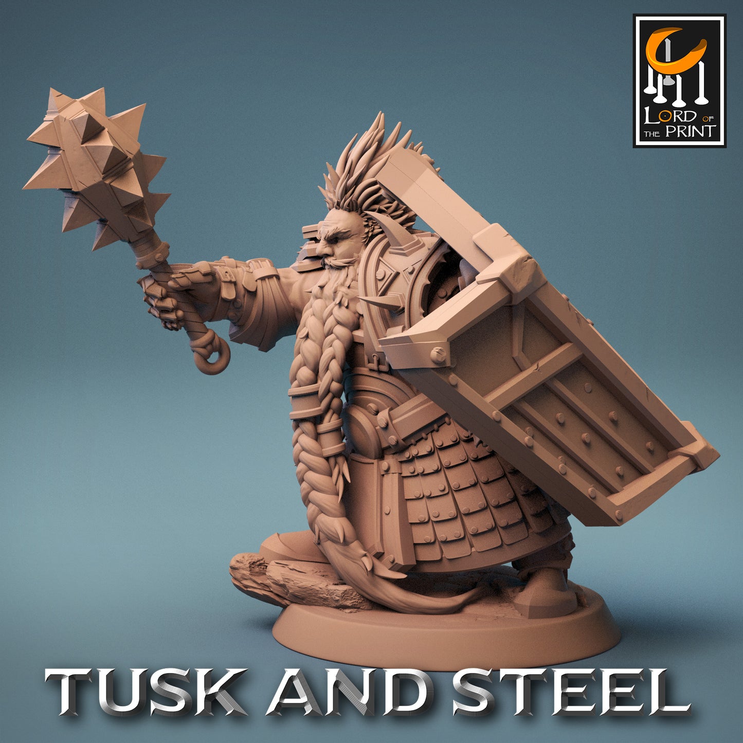 Tusk & Steel Dwarf Soldier Masse Point