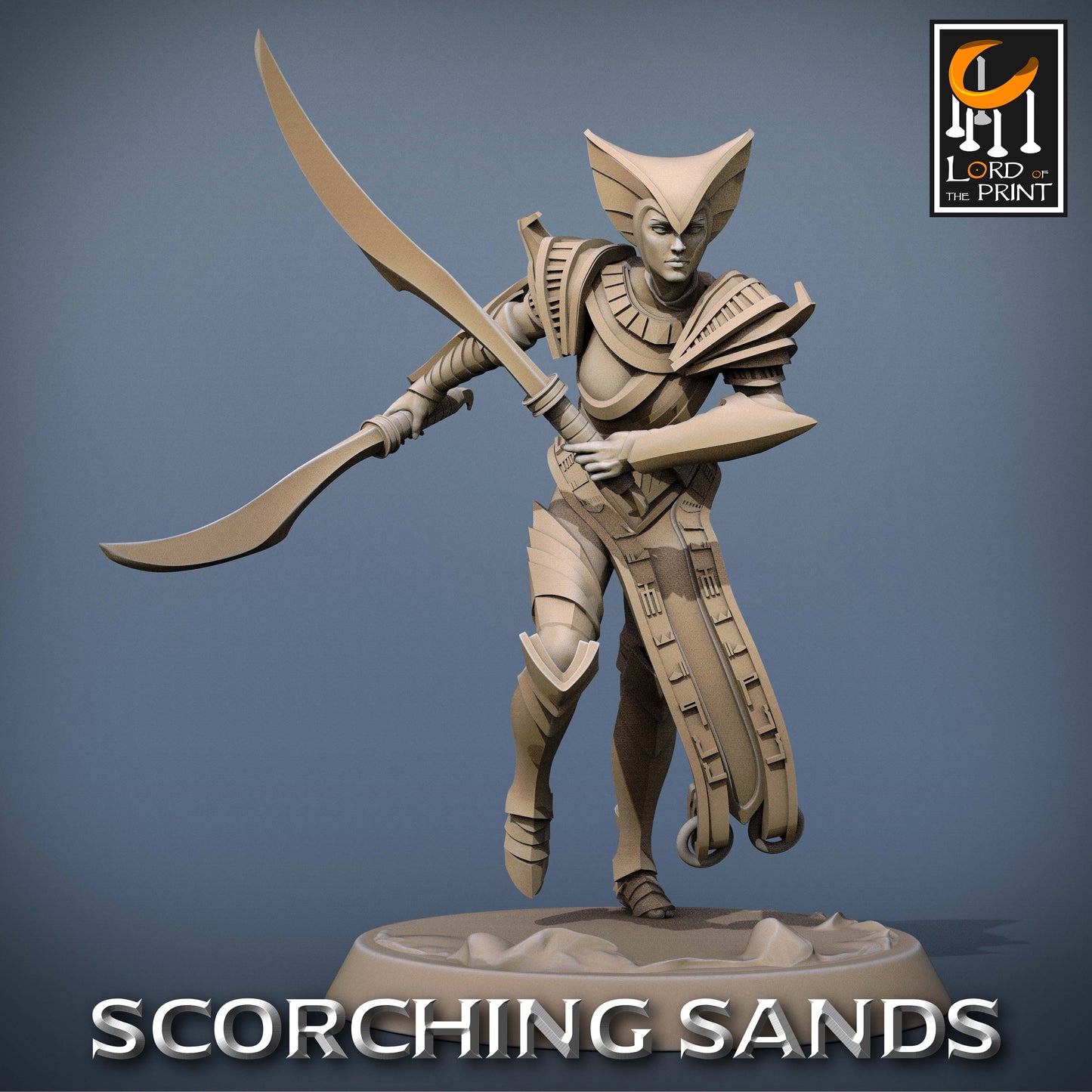 Scorching Sands: Egyptian Soldier Khopesh Run