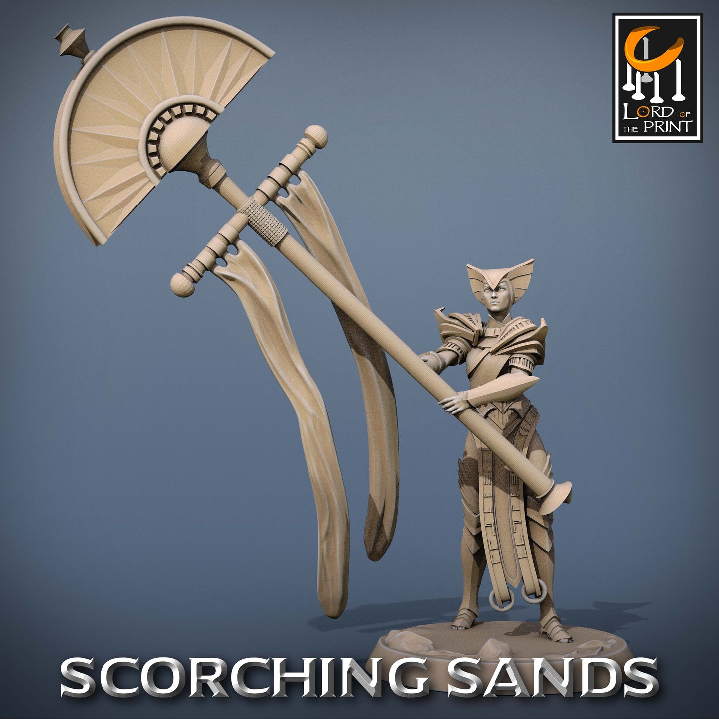 Scorching Sands: Egyptian Soldier Banner