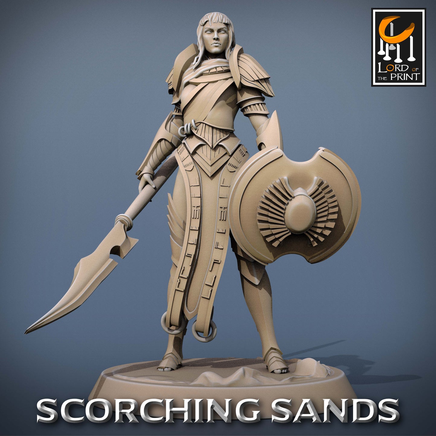 Scorching Sands: Egyptian Soldier Stand