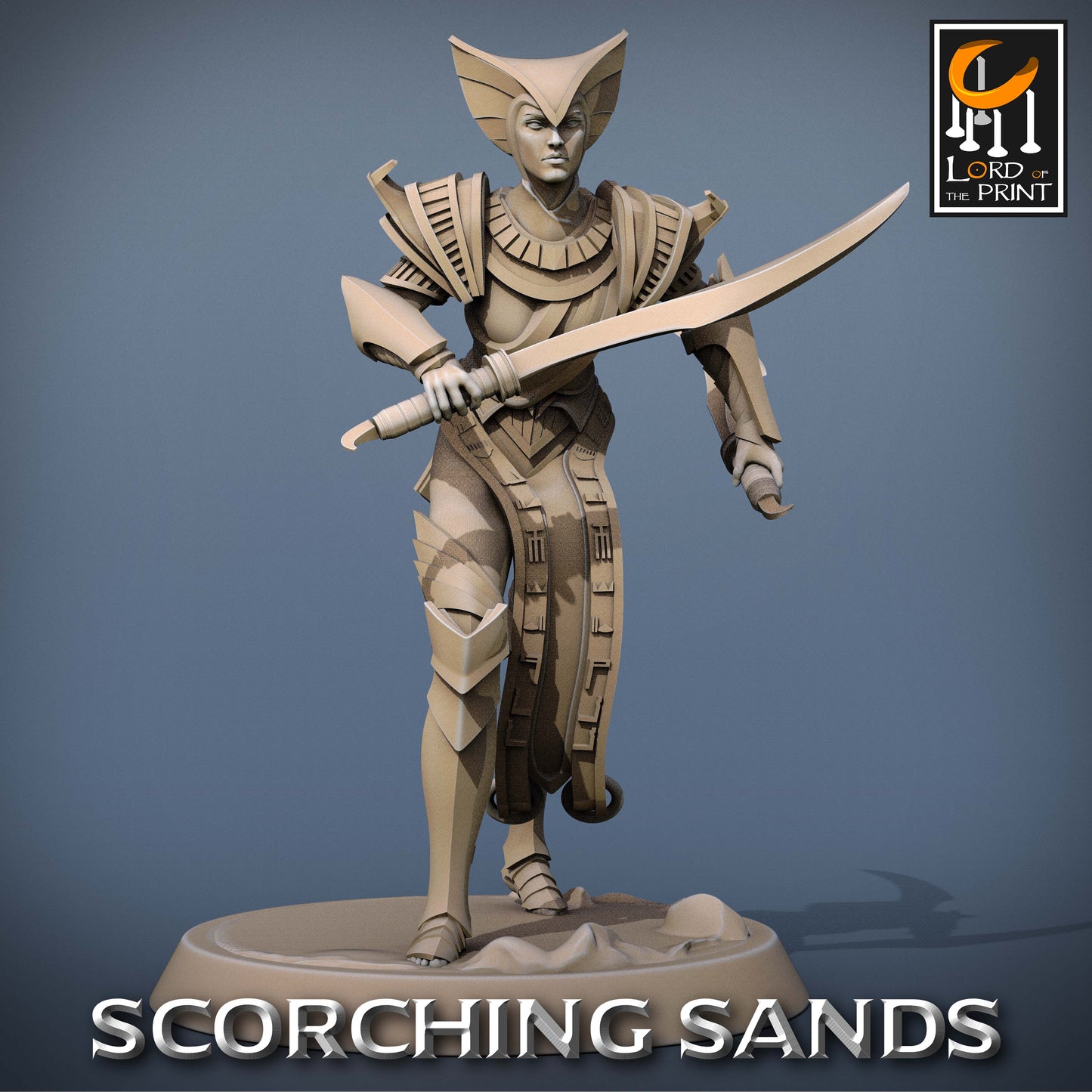 Scorching Sands: Egyptian Soldier Khopesh Run B