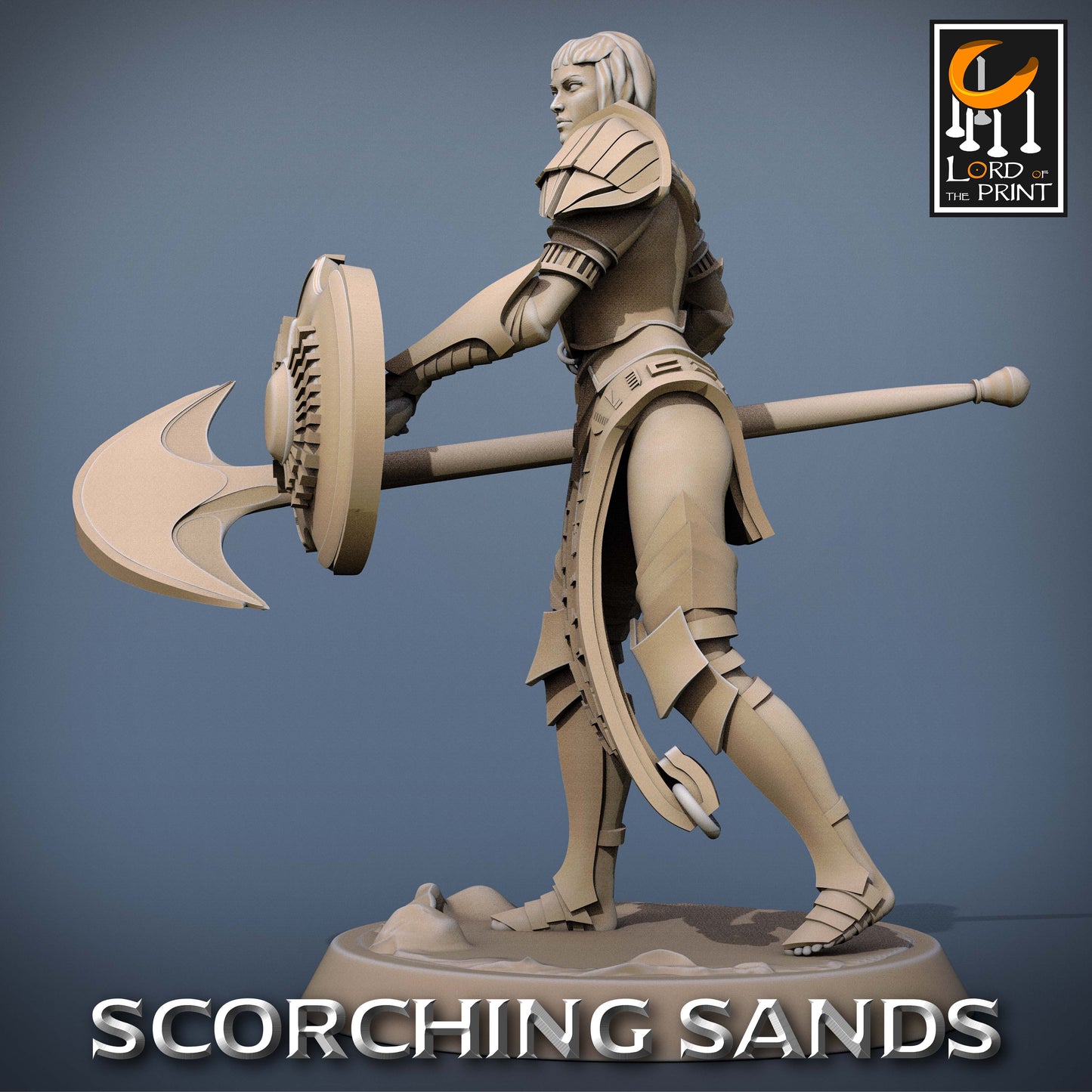 Scorching Sands: Egyptian Soldier Axe Walk