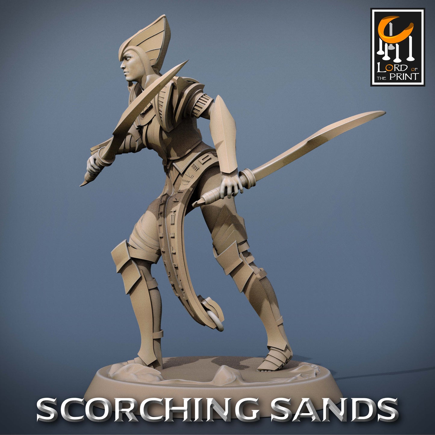 Scorching Sands: Egyptian Soldier Khopesh Run B