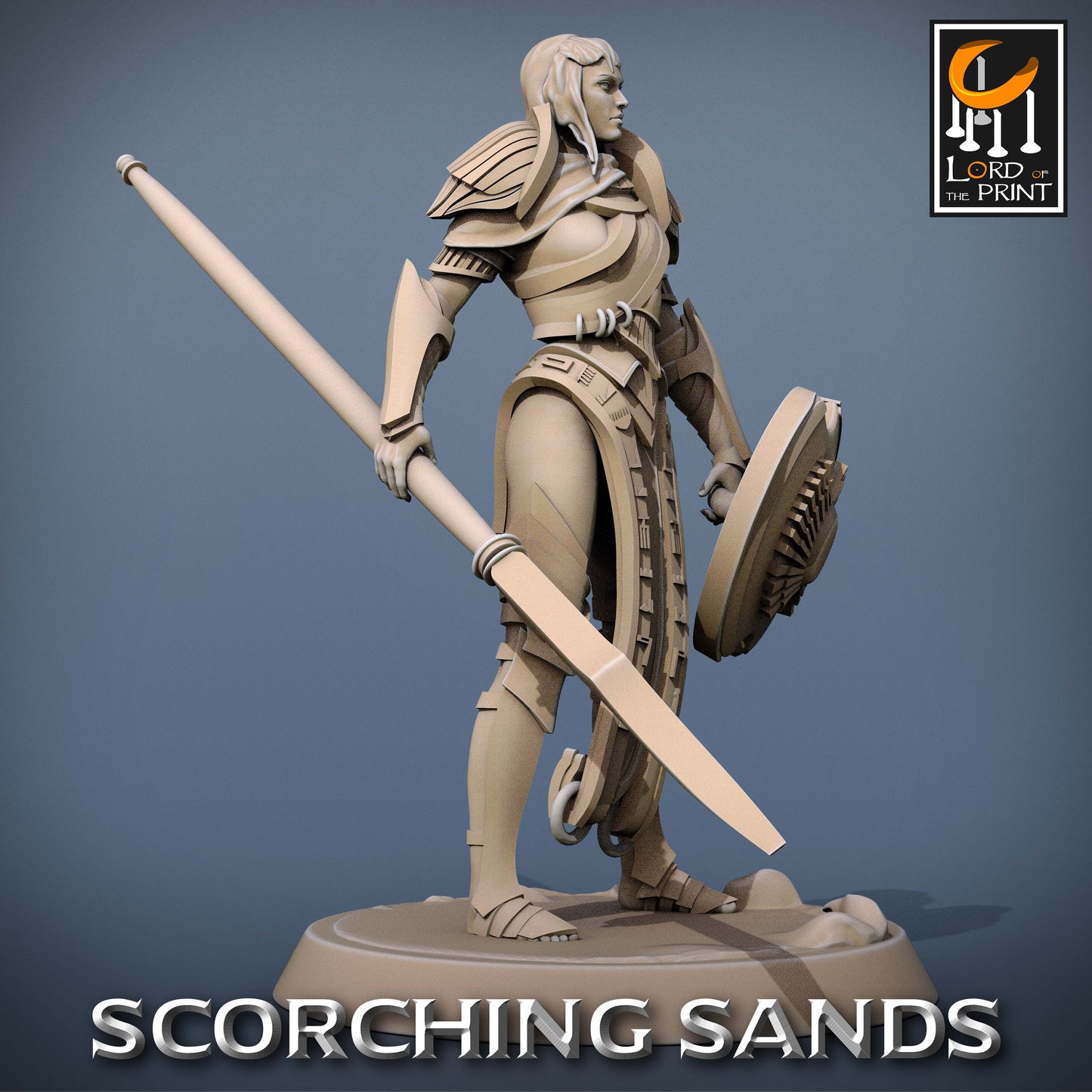 Scorching Sands: Egyptian Soldier Stand