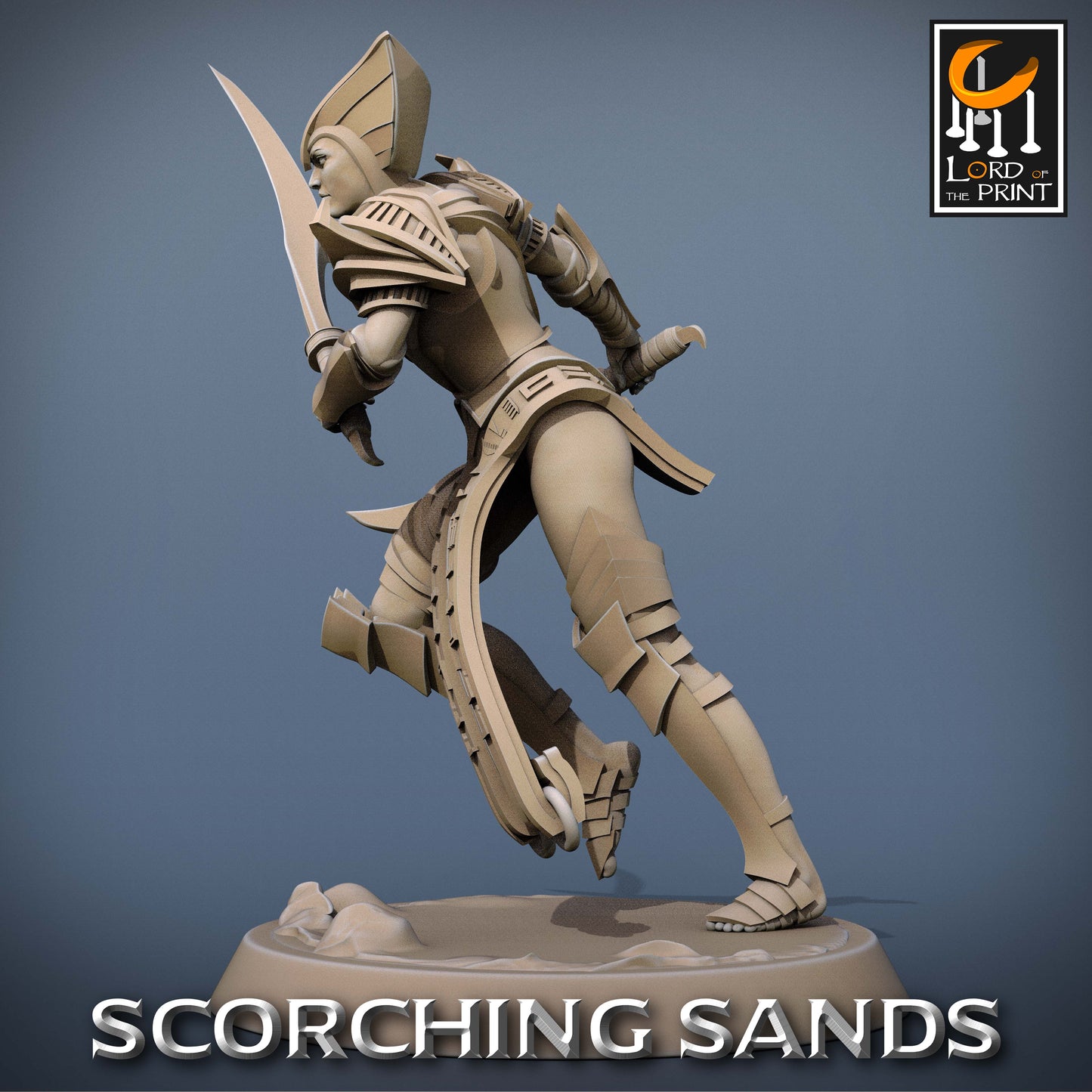 Scorching Sands: Egyptian Soldier Khopesh Run