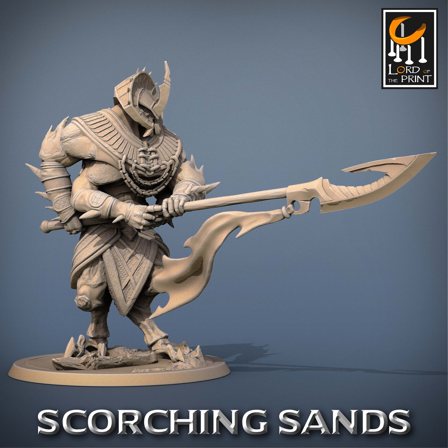 Scorching Sands: Locust Guard Spear Attack