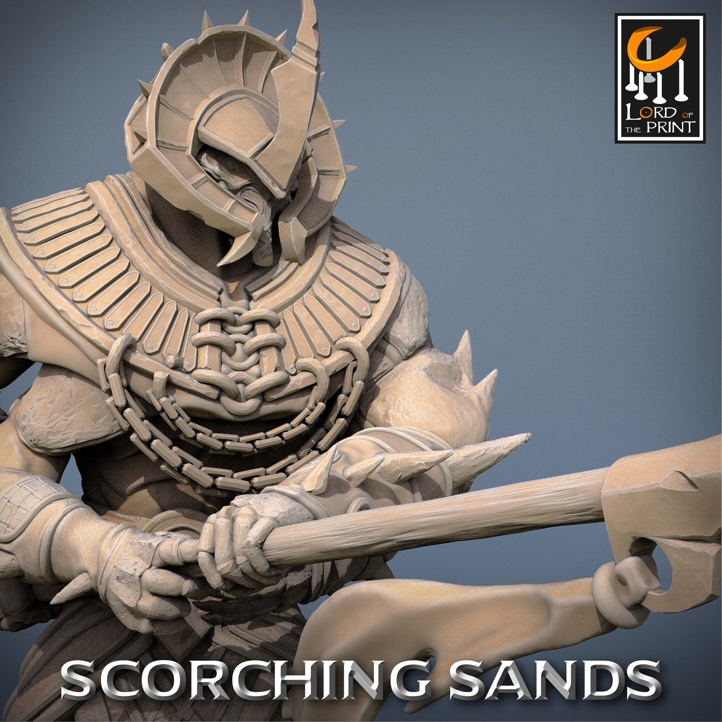 Scorching Sands: Locust Guard Spear Attack