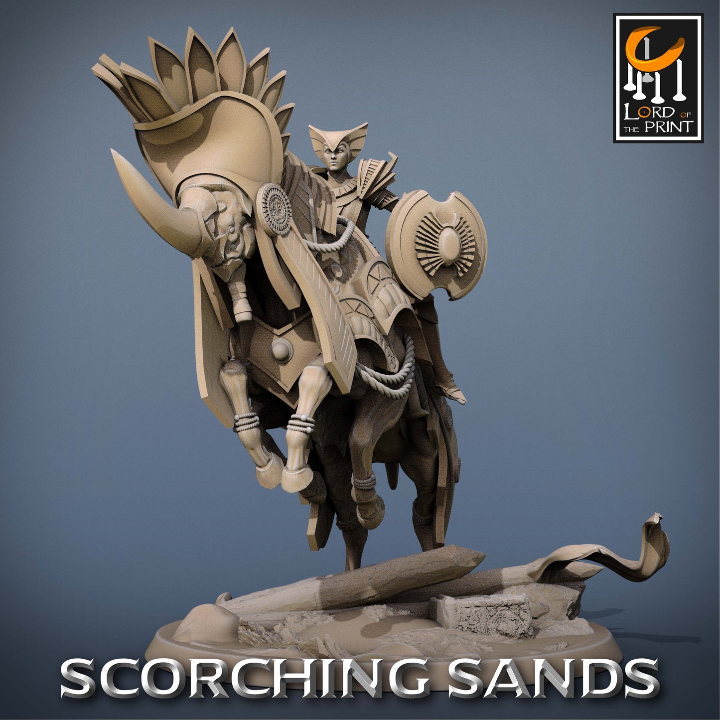 Scorching Sands: Egyptian Mount Axe