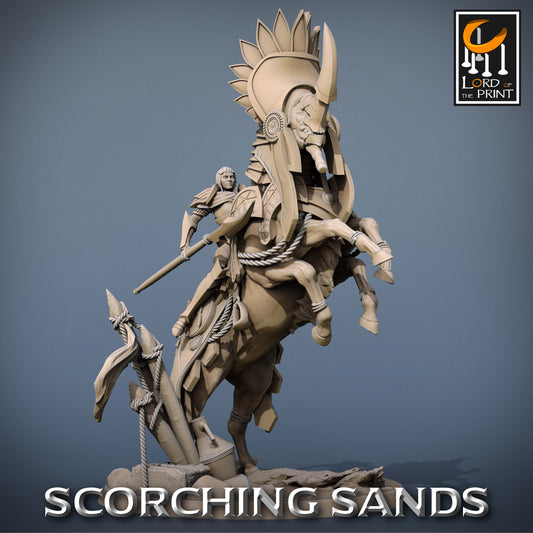 Scorching Sands: Egyptian Mount Lance