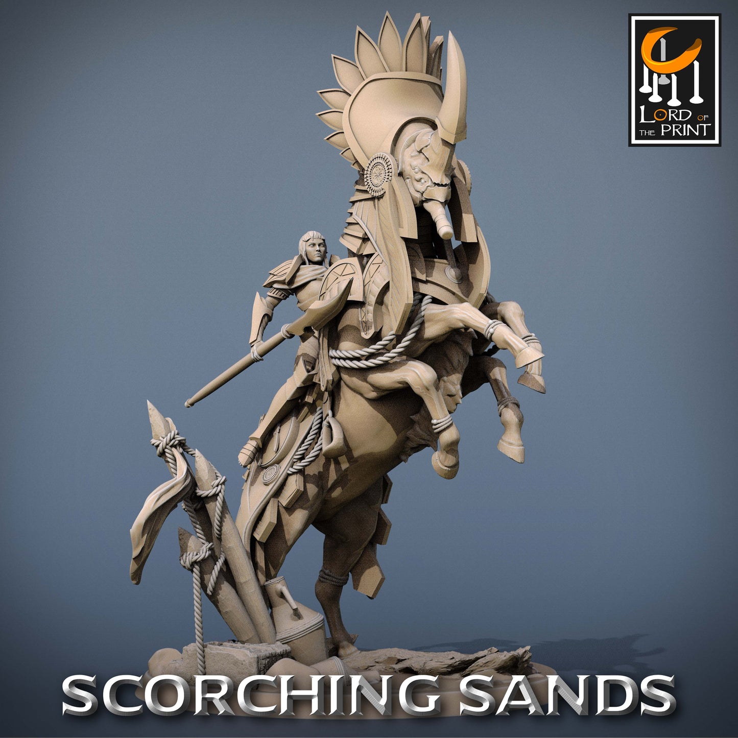 Scorching Sands: Egyptian Mount Lance