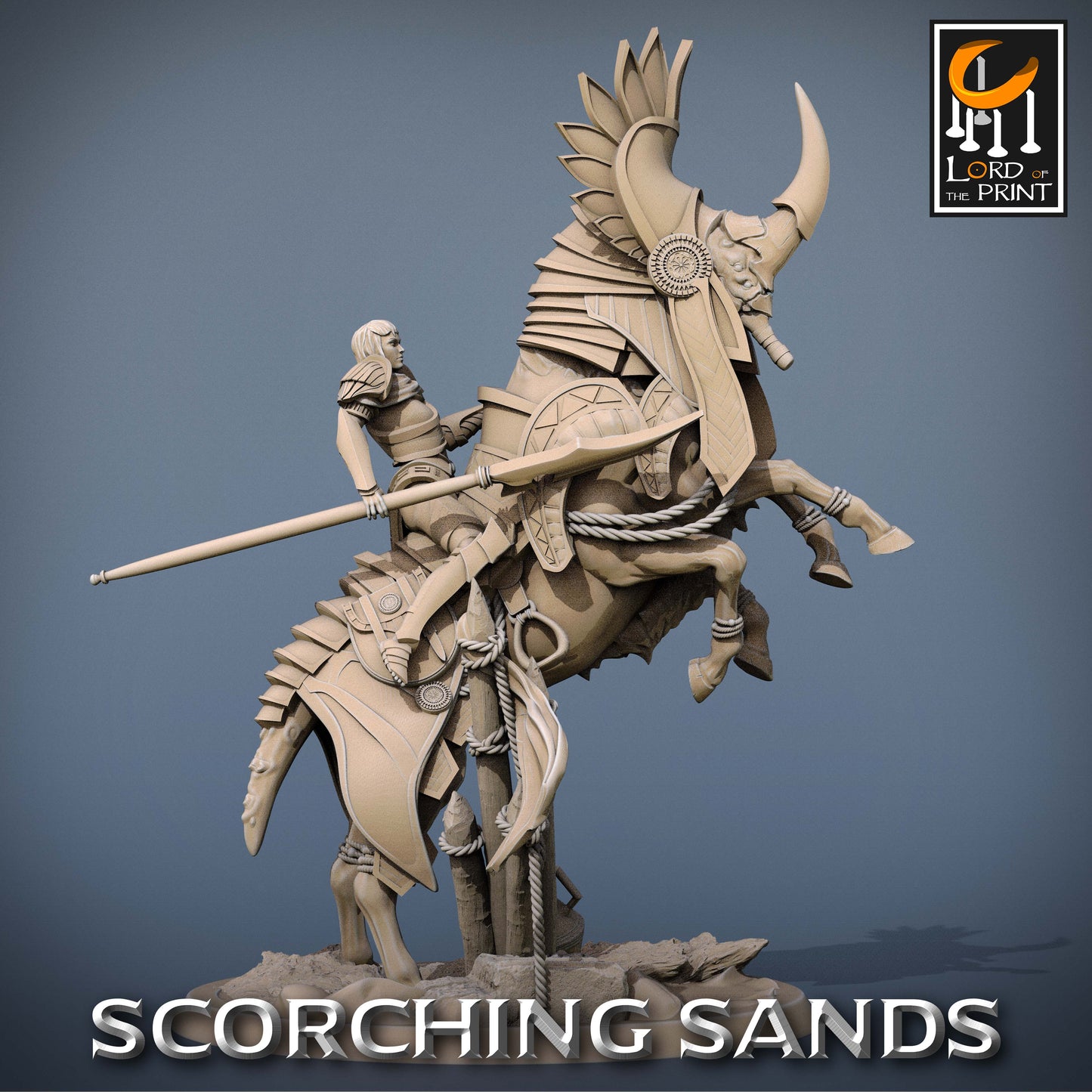 Scorching Sands: Egyptian Mount Lance