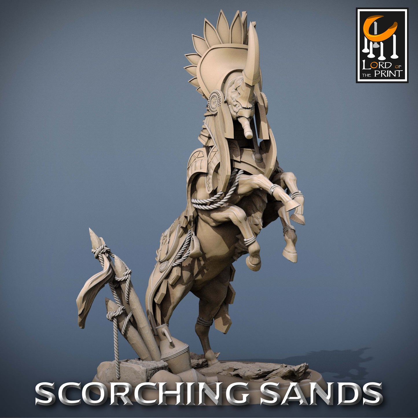 Scorching Sands: Egyptian Mount Lance