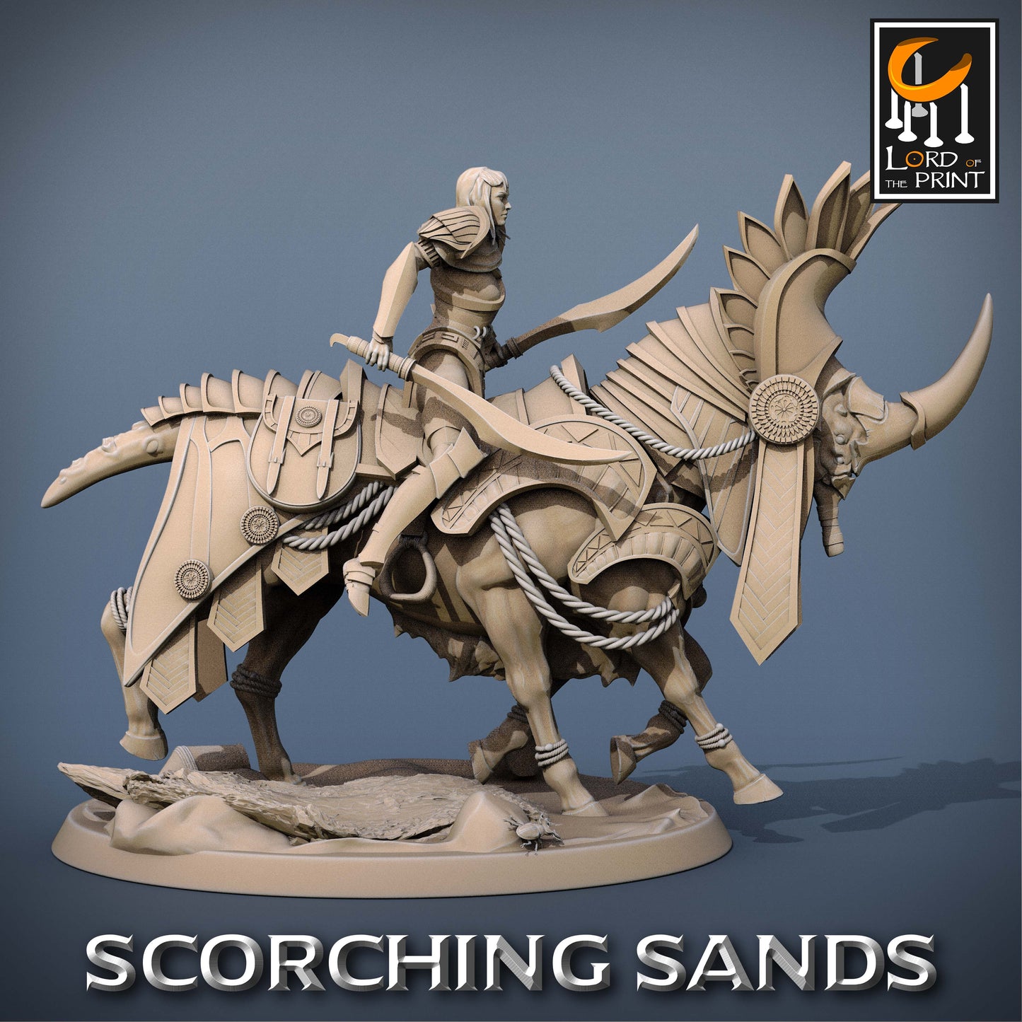 Scorching Sands: Egyptian Mount Khopesh