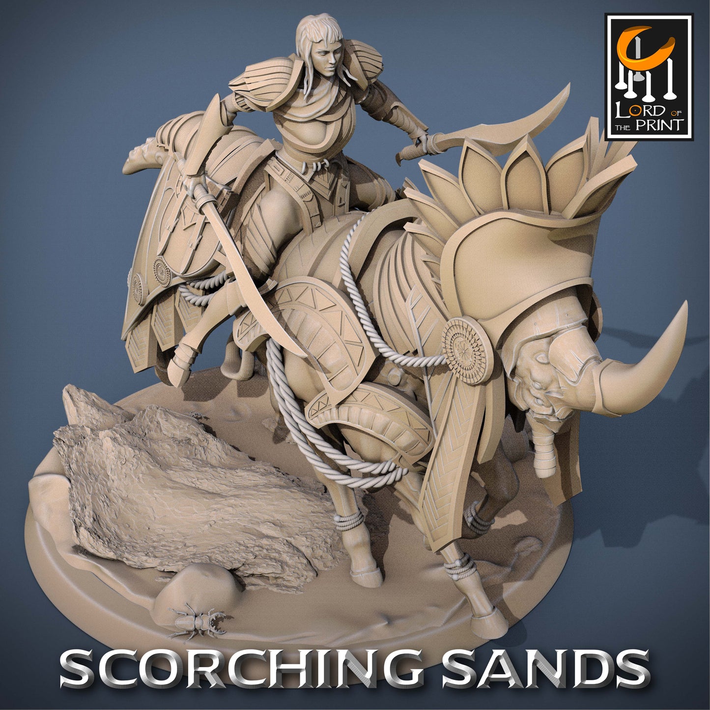 Scorching Sands: Egyptian Mount Khopesh